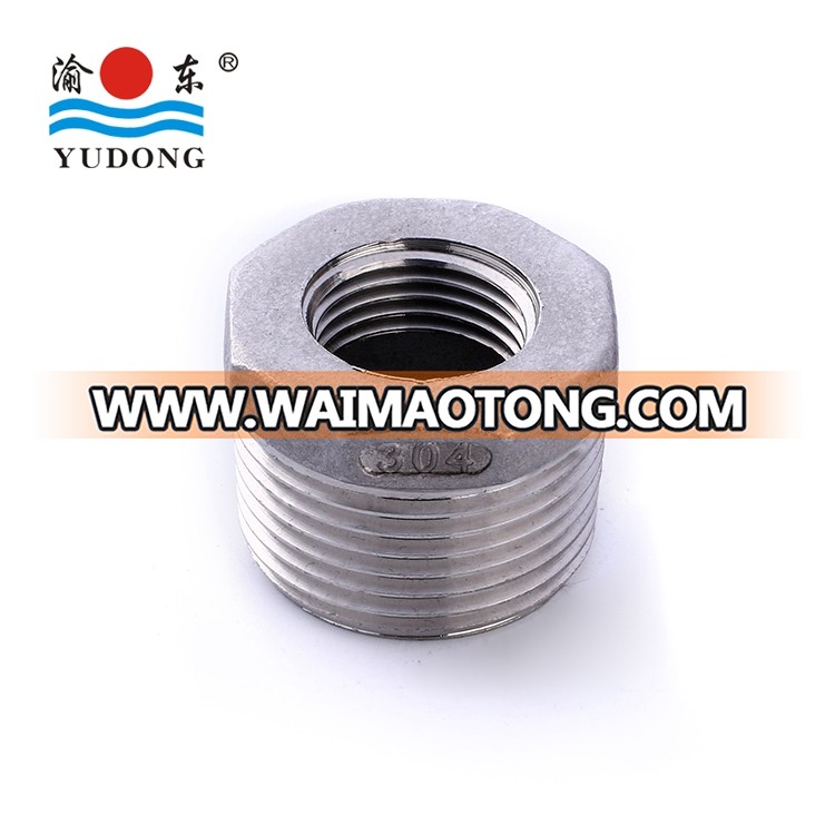 Factory supply stainless steel 304 reducing bushing